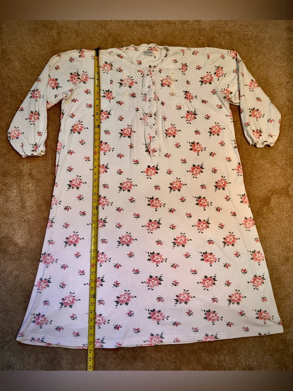 (#218) Laurel Rose Vintage Women’s Nightgown